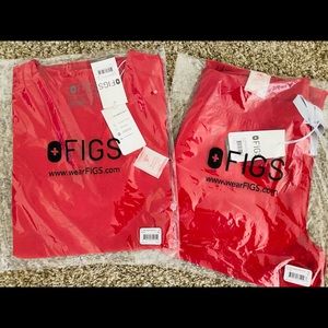 Red Figs Livingston Scrub Pants Set - XS/S